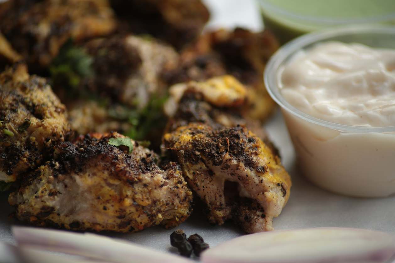 Chicken Kali Mirch Tikka Roll