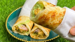 Chicken Malai Tikka Roll