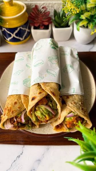 Paneer Tikka Roll(Romali)
